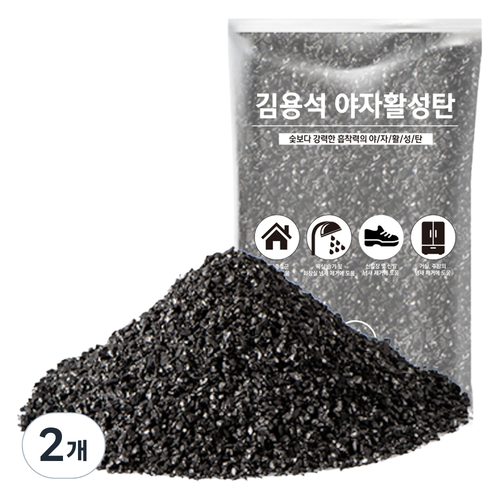 김용석생활연구소 야자활성탄 공기정화 실내 탈취제 본품