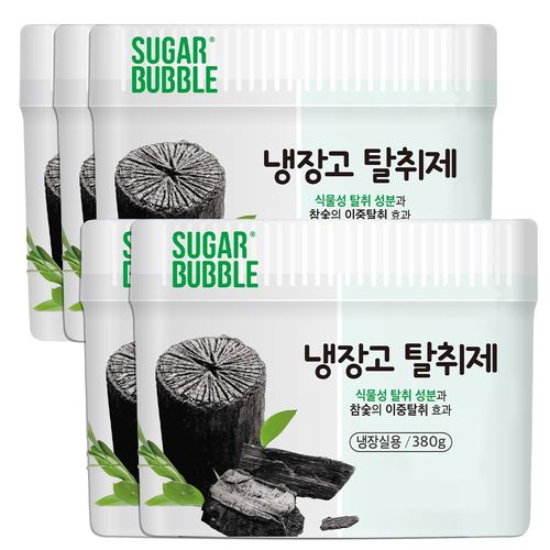 슈가버블 홈스토리 냉장고탈취제 380g, 380g, 5개