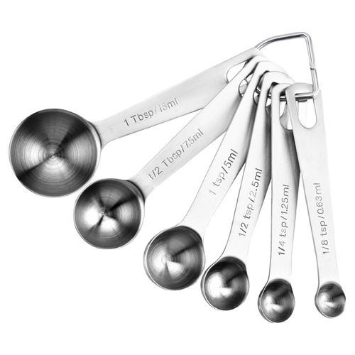 칼딘 스테인리스 계량스푼 6종 세트