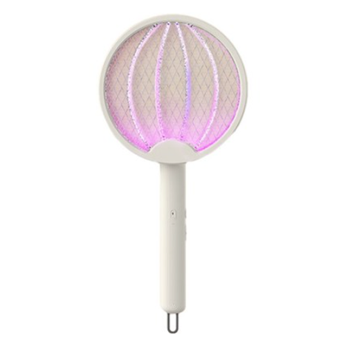 니치유 LED 충전식 무선 모기채