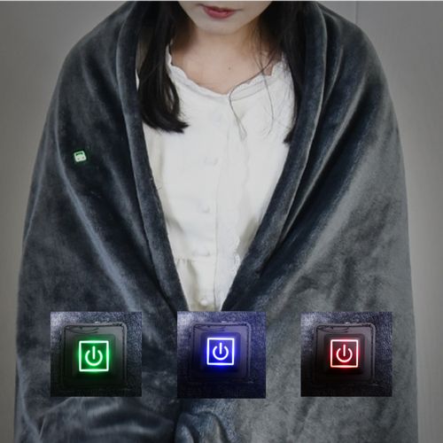 한일의료기 네모 USB 온열담요 1인용 전기요 극세사 부드러운 차박 휴대용무선 캠핑용 전기담요 프리미엄 대형 찜질기, usb전기담요1개