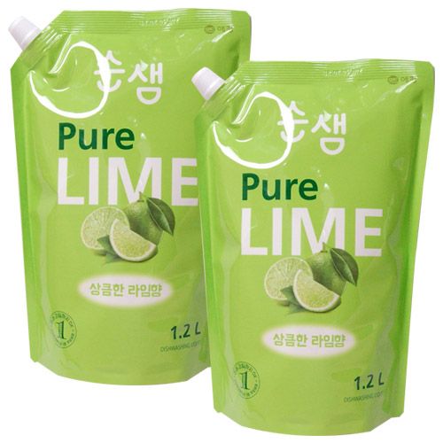 순샘 상큼한 라임향 주방세제 리필 1.2L