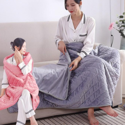 KC인증 USB 온열담요 무릎 전기 담요 사무실 담요 온열찜질기 전기장판 캠핑 차박 전기요