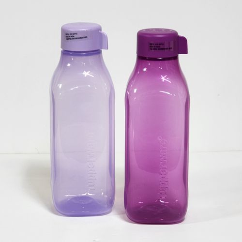 타파웨어 에코물통 1L 연보라 퍼플 2P 세트