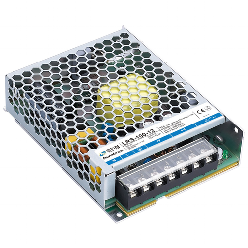 한경SMPS) 비방수 LRS-100-12 100W 12V (KC인증 2년보증 LED 파워서플라이 컨버터 안정기 전원공급장치 AC DC), 1개