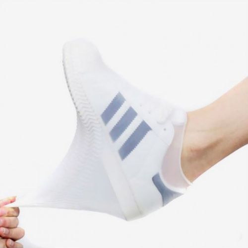 실리콘 신발방수커버, 화이트