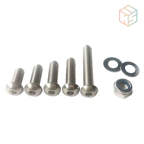 해피키즈스토어 둥근머리육각렌지 볼트(M10)세트 - 놀이터부품,둥근머리볼트,볼트너트와샤세트