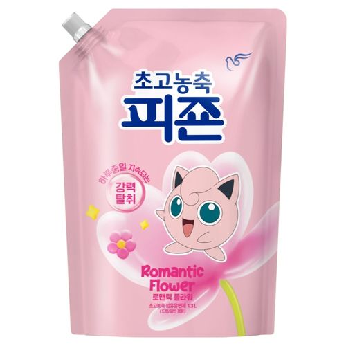 피죤 초고농축 오리지널 로맨틱플라워 리필, 1개, 1.3L