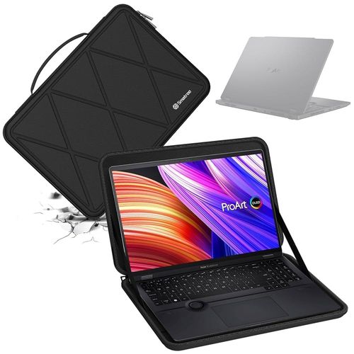14인치 ASUS 비보북 프로 14 OLED(M6400) 노트북, 크롬북 C424/C423 노트북 가방(X8256)에 호환되는 Smatree 하드 EVA 보호 슬리브 케이스
