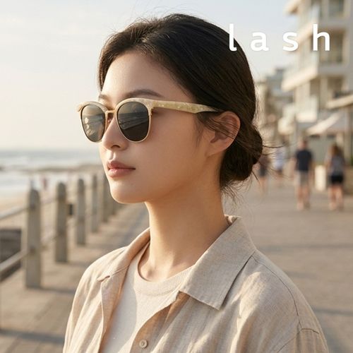 래쉬 ENVY 0507G 캣아이 메탈 보잉 오버사이즈 패션 선글라스