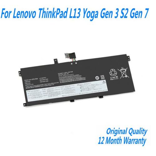 레노버 씽크패드 L13 요가 3세대 S2 시리즈 5B10W51849 용 15.36V 46WH 2995mAh L21L4PG1 노트북 배터리