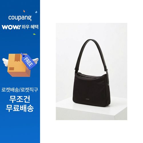 질스튜어트 ACC CITY ESSENTIAL 나일론 숄더 크로스 보부상 가방 JABA6EC02BK