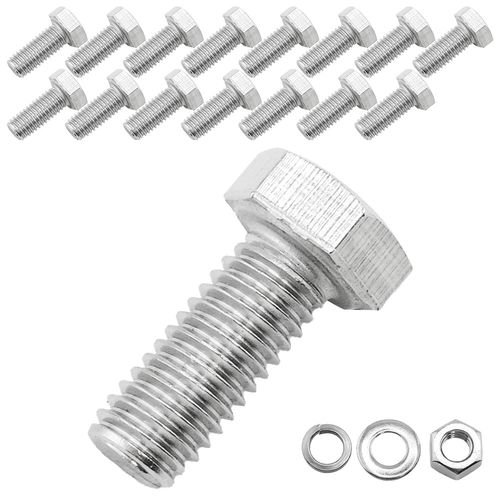 유스툴 스텐 육각 볼트 나사 너트 와셔 포함 서스 304, 1팩, 12mm, M5