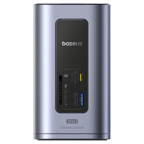 베이스어스 도킹스테이션 C타입 12포트 USB 허브 BS-OH198