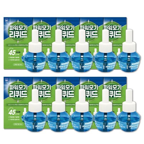 킬파프 파워 리퀴드 모기약 45일 리필액 29mL, 10개