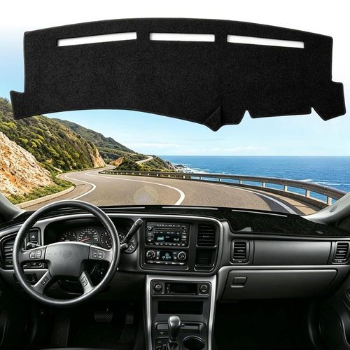 Dashboard Cover Mat Compatible with 1999-2006 Chevy Silverado/GMC Sierra 1500 2500 3500HD, Dash Ma