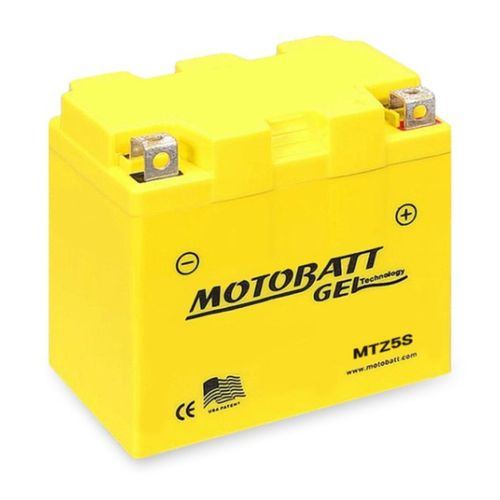 모토뱃젤 오토바이배터리 MTZ5S 12V 4.2AH YTX4L-BS 밧데리, 1개