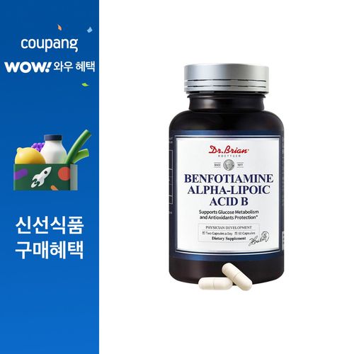 닥터브라이언 벤포티아민 알파 리포익 애시드 B 캡슐, 1개, 60정