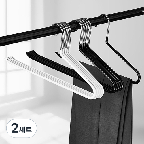 논슬립바지걸이 5개 바지옷걸이 치마 코팅 옷가게옷걸이