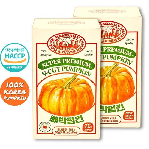 빼박펌킨 늙은 호박차 국산 호박 음료 액상 50g, 14개입, 2박스, 700g
