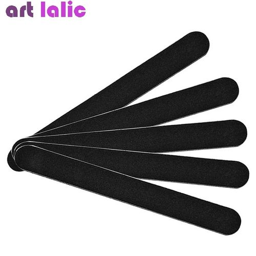 5개입 에머리 보드 네일 사포 DIY 매니 파일 직선형 아트 네일 파일