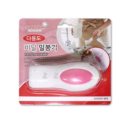 다용도 휴대용 가정용 과자 봉투 비닐 봉지 밀봉 포장 핸드 미니 접착기 실링기 밀봉기