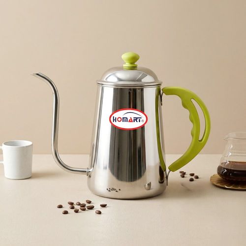 (홈아트) NEW8807 드립포트-실리콘핸들700ml-그린
