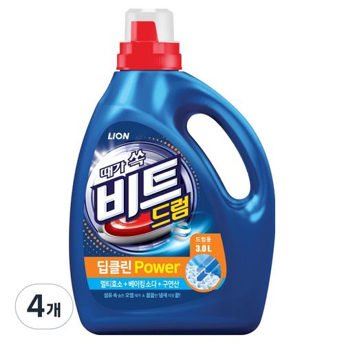 비트 딥클린파워 드럼용 액상세제 본품