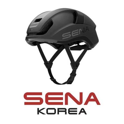 세나 S1 블루투스 스마트 로드 자전거 헬멧 매트화이트 메시 인터콤 후면 LED