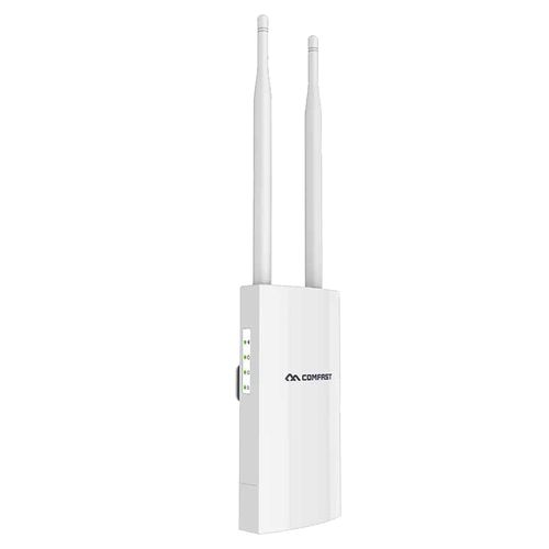 COMFAST 고출력 300Mbps PoE 실외 Wifi 리피터 500MW 무선 Wi-Fi 범위 확장기 증폭기 EU 플러그