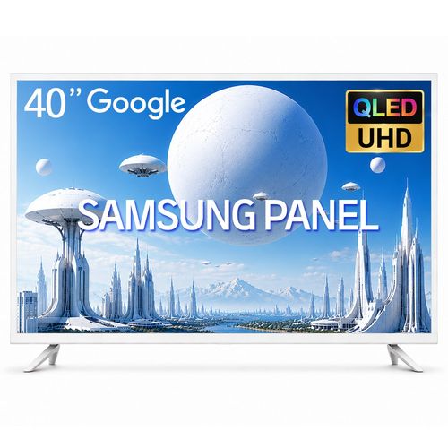 위드라이프 구글 스마트 40인치QLED TV 4K UHD 삼성패널 고화질티비, 101cm(40인치), WITH40SMART4KQ, 벽걸이형, 고객직접설치