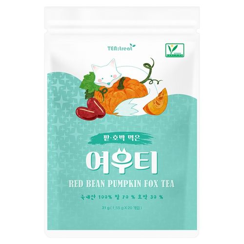 티트리트 여우티 팥호박차, 1.5g, 20개입, 1개