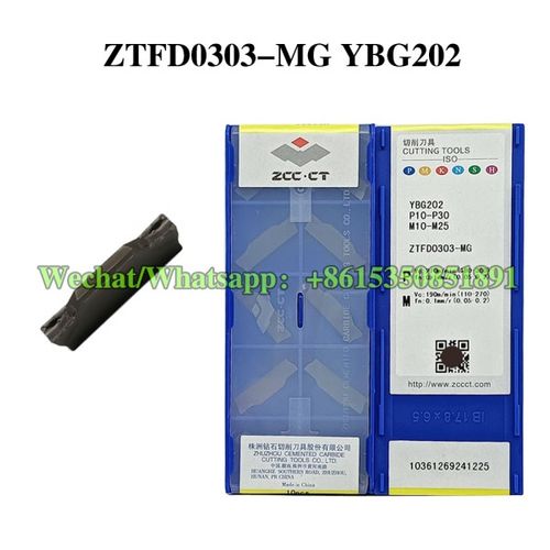 ZCC CT ZTFD0303-MG YBC151 YBG202 YBG302 YBG102 YBG205 YNG151C 인덱서블 나사 가공용 초경 인서트 CNC