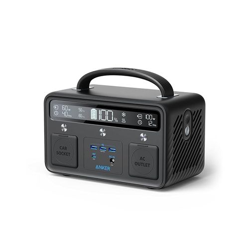 Anker PowerHouse II 300 휴대용 288Wh 대형 라이트 내장/고내구 설계 / 순정현파 AC300W USB-C 포트 포함/PowerIQ 3.0 Gen2 탑재