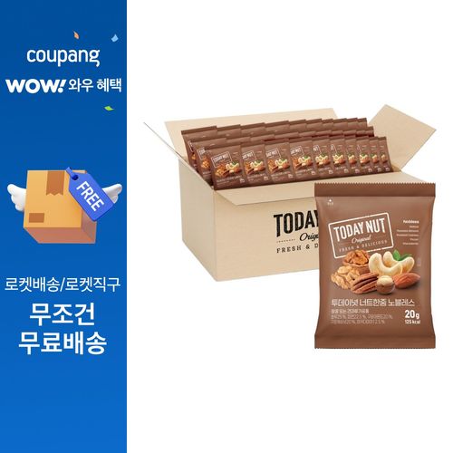 투데이넛 너트한줌 노블레스, 20g, 80개