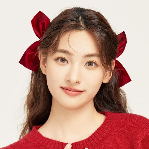2개1세트 포인트 리본 집게핀 앞머리핀 포인트핀 단발 머리핀 옆머리핀