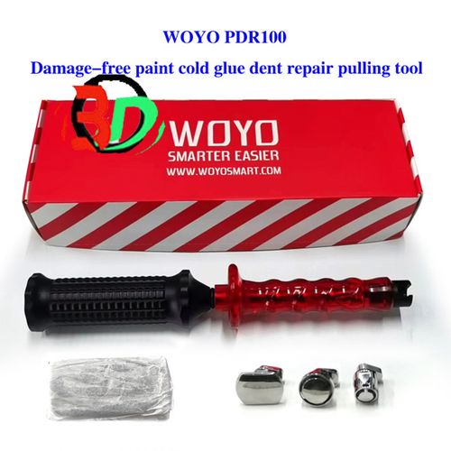 WOYO PDR100 무도색 덴트 리페어 키트 자동차 판금 도구 콜드 글루 우박 구덩이 덴트 제거 키트 자동차 차체 수리 도구