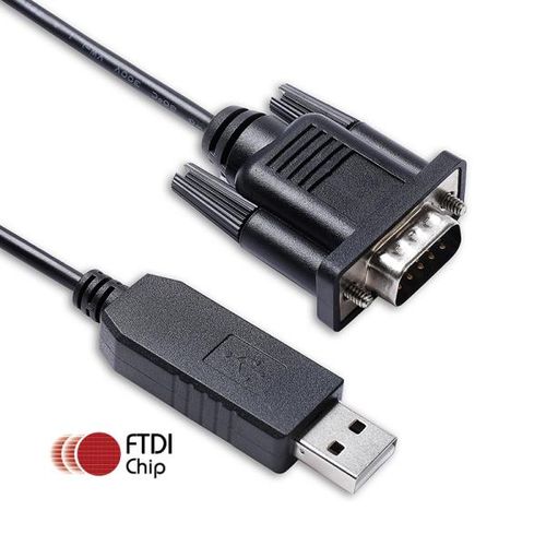 FTDI FT232RL USB RS232 시리얼 to DB9 남성 ICOM 프로그래밍 케이블 IC-PCR100 IC-PCR1000 ST-9M용