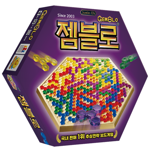 젬블로 보드게임, 혼합 색상, 1개