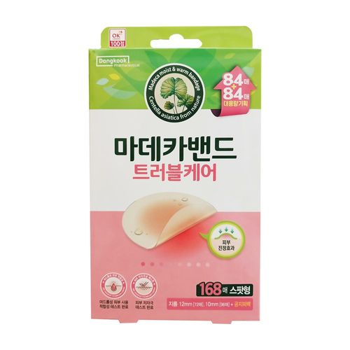 동국제약 마데카밴드 트러블케어 스팟패치 12mm x 72p + 10mm x 96p