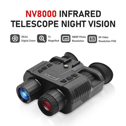 ISHARE-NV8000 헬멧 3D 야간 투시경 고글 IR 1080p HD 적외선 NV 쌍안경 육안 3D 헬멧, 아이피스 헤드 마운
