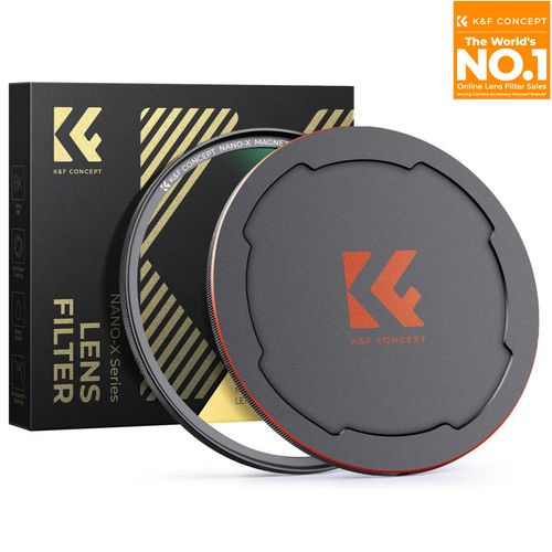 49mm Nano-X 자석 MC UV Filter + 자석캡 포함 , K&F Concept Magnetic MC UV Filter HD Waterproof