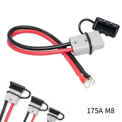 파워뱅크 인버터 연결 케이블 앤더슨 커넥터 175A 4AWG M8 제작가능