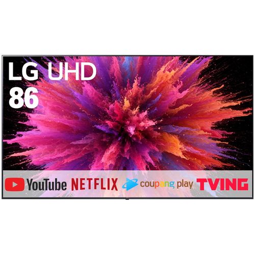 LG전자 86인치 최신형 슬림베젤 4K UHD LED 울트라 TV 미러링 OTT 사용가능 86UT7550, 86인치(218cm), 86UT7550, 벽걸이형, 방문설치