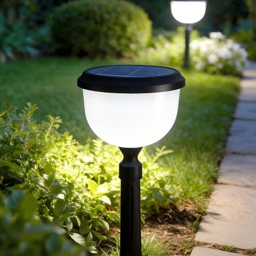 joxy 2색모드 정원등 태양광 LED 잔디등 8000mAh B265, 주광색