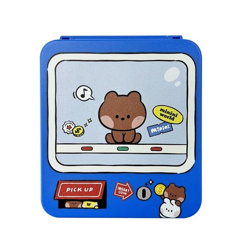 닌텐도 스위치 카트리지 칩 케이스 게임팩 보관함 12입, 1개, 브라운, 단일상품