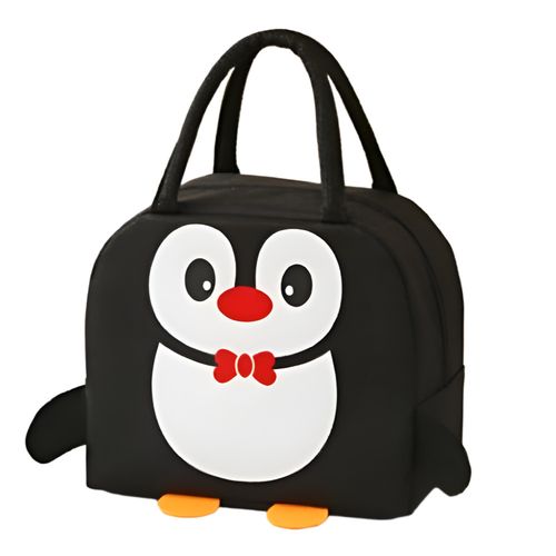 하루코너 캐릭터 펭귄 보온보냉가방 이유식 런치백 도시락 가방, 1개