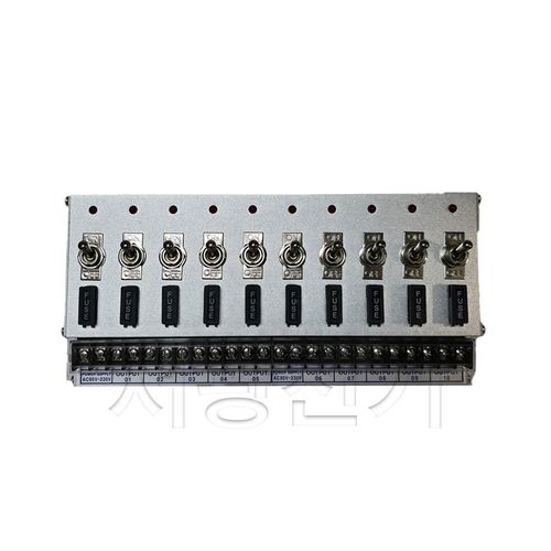 SH-G-5P AC DC GLASS FUSE TYPE 새한전기 토글 스위치 박스, A12 (AC/DC 90~230V)
