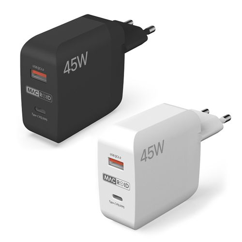 맥로이드 PPS 초고속 멀티 충전기 45W V-4500