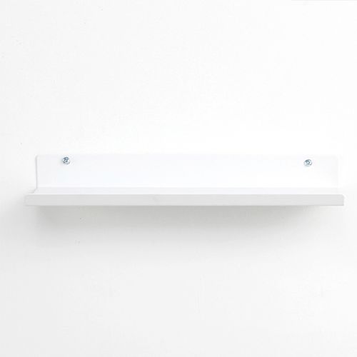 타공판닷컴 스틸선반 소 30cm + 나무벽 악세서리, 1세트, 화이트